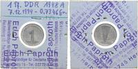 DDR - Deutsche Demokratische Republik 1 Pfennig mit Gutachten Paproth DDR 1 Pfennig 1948 A Stempelglanz - mit Expertise Paproth -