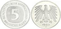Deutschland / Bundesrepublik 5 Mark 5 DM Kursmünze 1987 D TOP-Erhaltung ! prägefrisch-stempelglanz -