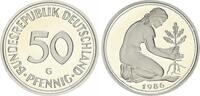 Deutschland 50 Pfennig BRD 50 Pfennig 1986 G PP -