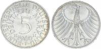 Deutschland -BRD 5 Mark - Deutsche Mark 5 DM Silber Kursmünze Heiermann 1960 F -