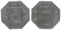Hechingen - Kriegsnotgeld 5 Pfennig Kriegsmünze 5 Pfennig Kriegsmünze Stadt Hechingen , Kriegsnotgeld 1918 -