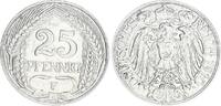 Deutschland / Kaiserreich 25 Pfennig Kaiserreich 25 Pfennig 1910 F -