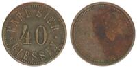 Giessen 40 Pfennig Giessen, Karl Sier Bauunternehmer und Kiesgrubenbesitzer, 40 Pfennig -