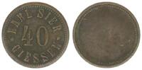Giessen 40 Pfennig Giessen, Karl Sier Bauunternehmer und Kiesgrubenbesitzer, 40 Pfennig -