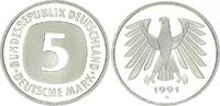 Deutschland / Bundesrepublik 5 Mark 5 DM Kursmünze 1991A TOP-Erhaltung ! Polierte Platte (PP, Proof) -