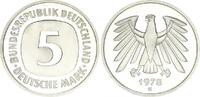 Deutschland / Bundesrepublik 5 Mark 5 DM Kursmünze 1978G TOP-Erhaltung ! Polierte Platte (PP, Proof) -