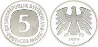 Deutschland / Bundesrepublik 5 Mark 5 DM Kursmünze 1979 G TOP-Erhaltung ! Polierte Platte (PP, Proof) -