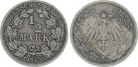 Deutsches Kaiserreich 1/2 Mark Deutsches Kaiserreich 1/2 Mark 1917 F lichtenrader Prägung (2) -