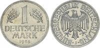 Deutschland 1 Mark BRD 1 DM 1968 J seltene Kursmünze (2) -