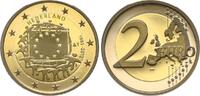 Niederlande 2 Euro 2 € Münze Niederlande 2015 - 30 Jahre EU Flagge -