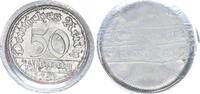 Deutschland / Weimar 50 Pfennig Fehlprägung 50 Pfennig Fehlprägung, schüsselförmiger tiefer Abschlag -
