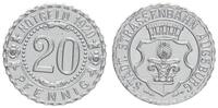 Augsburg, Bayern 20 Pfennig Notgeld, Städtische Strassenbahn -