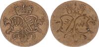 Würzburg 1 Pfennig Würzburg 1 Pfennig ca.1700 Fehlprägung, 2 x Wappenseite,1x incus -