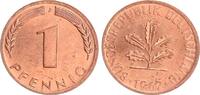 Deutschland 1 Pfennig BRD 1 Pfennig 1967 J prägefrisch-Stempelglanz -