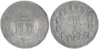 Russland Zinnmedaille auf den Wiener Kongress Medaille Zar Alexander I. 1801-1825, Wiener Kongress, Stempel von H.J. Pfeuffer -
