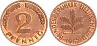 Deutschland 2 Pfennig 2 Pfennig 1967 G -