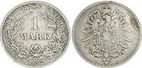 Deutsches Kaiserreich 1 Mark 1 Mark 1882 G -