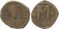 Antike / Byzanz Justinian I Follis Byzanz Justinianus I. 527-565 n.Chr Follis Konstantinopel -