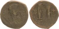 Antike / Byzanz Justinian I Follis Byzanz Justinianus I. 527-565 n.Chr Follis Konstantinopel -