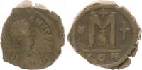 Antike / Byzanz Justinian I Follis Byzanz Justinianus I. 527-565 n.Chr Follis Konstantinopel -