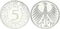 Deutschland 5 DM 5 DM J.387 Silber Kursmünze 1969 G -