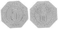 Tübingen 5 Pfennig Tübingen 5Pf 1917 -
