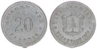 Viechtach - Kriegsnotgeld 20 Pfennig Kriegsmünze 20 Pfennig Kriegsmünze Marktgemeinde Viechtach, Kriegsnotgeld 1917 -