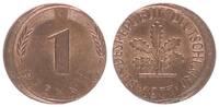 Deutschland 1 Pfennig 10% dezentriert BRD 1 Pfennig 1977 J Fehlprägung: 10% dezentriert -