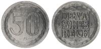 Deutschland / WEIMAR / PROBEPRÄGUNG 50 Pfennig WEIMAR 50 Pfennig Gestaltungsprobe zu J.301 Aluminium vz -