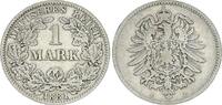 Deutsches Kaiserreich 1 Mark 1 Mark 1881 E -