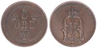 Schweden 5 Öre Schweden 5 Öre 1876 -