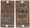 Kolonien: Deutsch-Südwestafrika Hundemarke Deutsch-Südwestafrika Hundemarke 1921-22 Messing ss-vz, repariert -