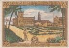 Kolonien Afrika 75 Pfennig, Deutsch- Hanseatischer Kolonialgedenkt Swakopmund, 4.11.1921 75 Pf, Deutsch- Hanseat. Kolonialgedenktag -