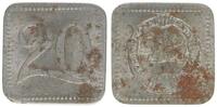 Hamburg 20 Pfennig Wertmarke Hamburg Hochbahn, Eisenbahn, Notgeld -