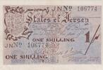 Deutschland / States of Jersey Notgeldschein zu 1 Shilling Deutschland / States of Jersey, Notgeldschein zu 1 Shilling -