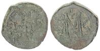 Antike / Byzanz Justinus II Follis Byzanz Justinus II. 565-578 n.Chr Konstantinopel Bronze Follis J.Y= 569/570 -