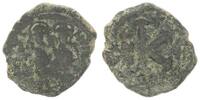 Antike / Byzanz Justinus II Halbfollis Byzanz Justinus II. 565-578 n.Chr Konstantinopel Bronze Follis J.YI= 571/572 -