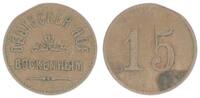 Bockenheim, Hessen 15 Pfennig Deutscher Hof -