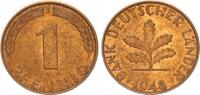 Deutschland - BRD 1 Pfennig BRD 1 Pfennig 1948 J - Bank Deutscher Länder (3) -