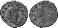 Antike / Römische Kaiserzeit/Gallienus Silber-Antoninian, ss-vz Gallienus Silber-Antoninian (n) RS Laetitia, ss-vz -