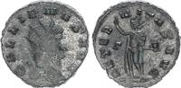 Antike / Römische Kaiserzeit/Gallienus Silber-Antoninian, Gallienus Silber-Antoninian RS Aeternitas Sol n.r. stehend, vz -