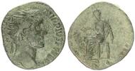Antike - Römische Kaiserzeit Dupondius Antoninus Pius Dupondius - Securitas sitzend nach links -