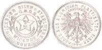 Deutschland / Kaiserreich / Probeprägung 1 Mark Schrötlingsprobe mit Riffelrand Probe / Schrötlingsprobe für ein 1 Mark Kaiserreich Eisen,aluminiumplattiert -
