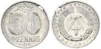 Deutschland - DDR 50 Pfennig Fehlprägung DDR Fehlprägung: 50 Pfennig 1982 A mit Zainende -