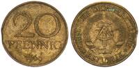 Deutschland - DDR 20 Pfennig Fehlprägung DDR Fehlprägung: 20 Pfennig mit Zainende -