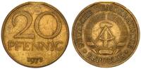 Deutschland - DDR 20 Pfennig Fehlprägung DDR Fehlprägung: 20 Pfennig mit Zainende -
