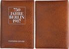 4 x 5 Mark 1987 DDR 750 Jahre Berlin Themensatz mit Etui, hrsg. von der Staatsbank der DDR St