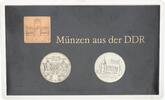 DDR 2x 10 Mk Thematischer Satz Berlin -