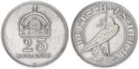 Kaiserreich / 25 Pf. Probeprägung 25 Pfennig Probe zum 25Pf. J.18 in anderer Gestaltung Kupferlegierung, versilbert von Dasio -