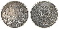 Deutsches Kaiserreich 1/2 Mark 1/2 Mark Silber - Deutsches Kaiserreich -